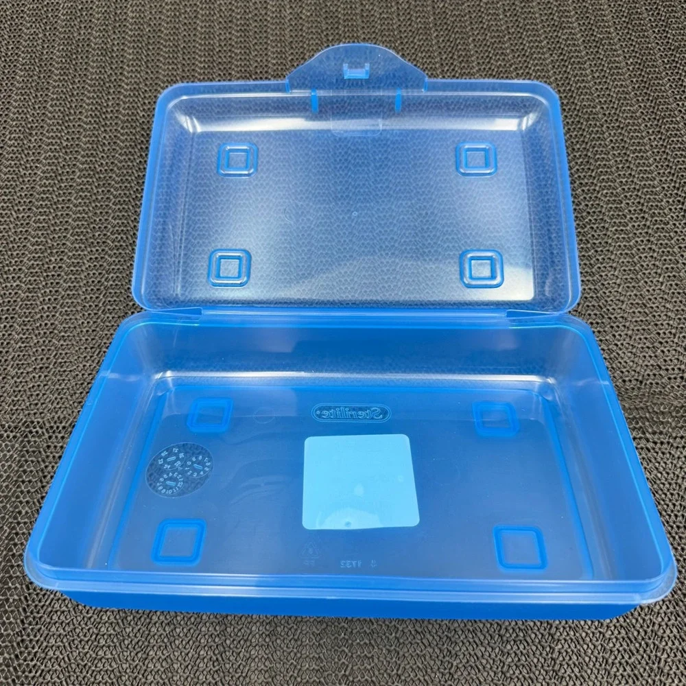 Design Group Ice Cream Sandwich Waist Bag & Sterilite Blue Pencil Box Set NEW
